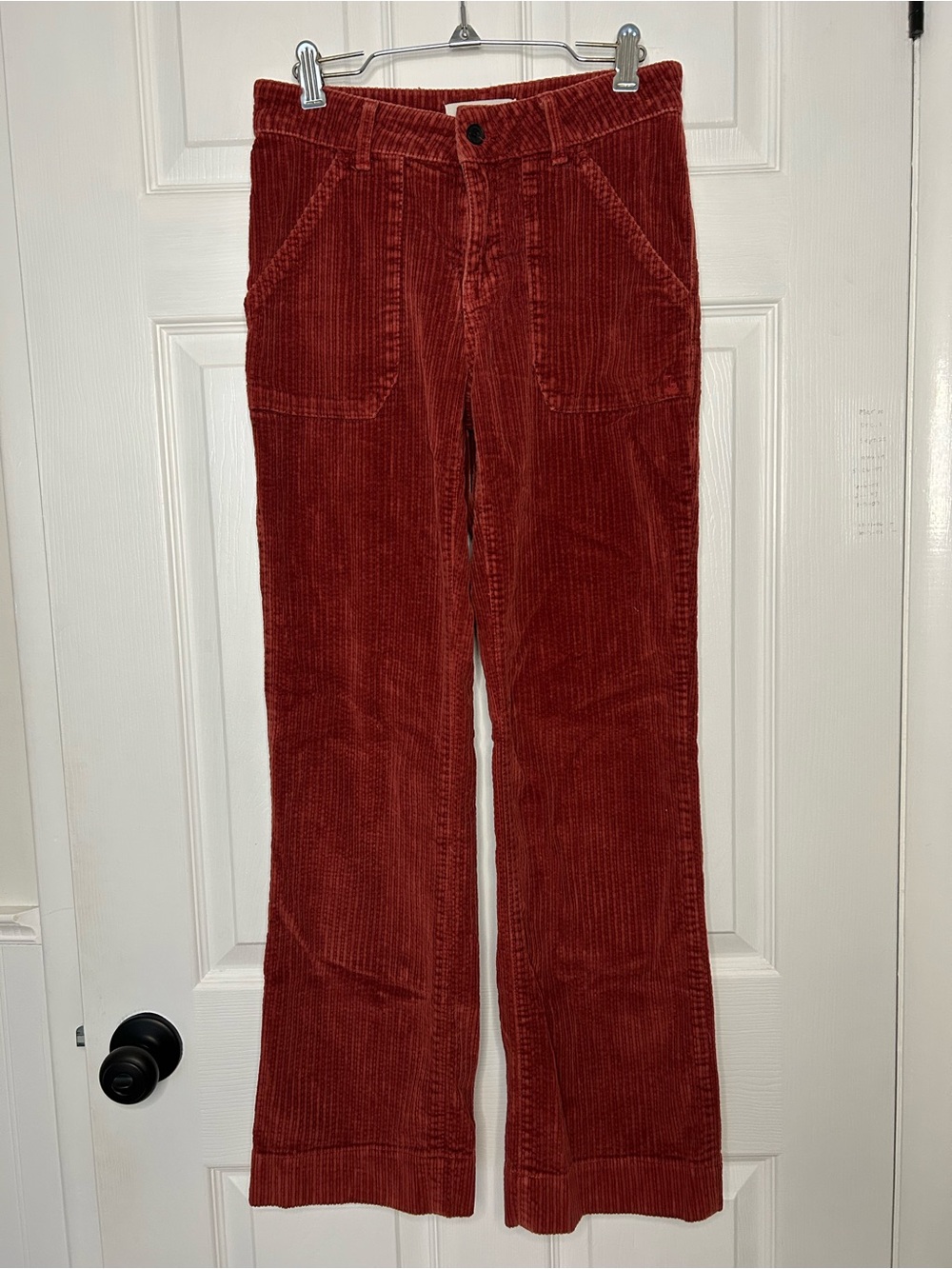 Ba&sh Corduroy Straight Leg Pants